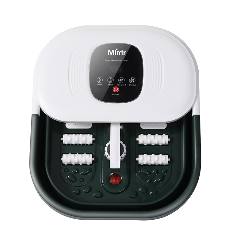 MZD-22B-1 Складной спа-аппарат для ног с пемзой для расслабляющего массажа ног