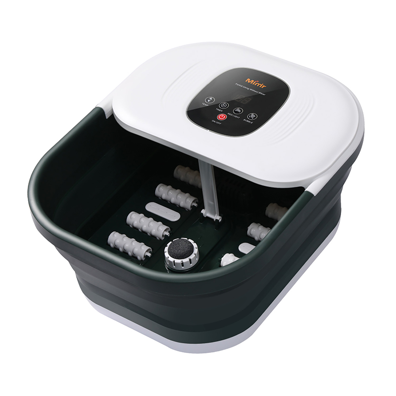 MZD-22B-1 Складной спа-аппарат для ног с пемзой для расслабляющего массажа ног
