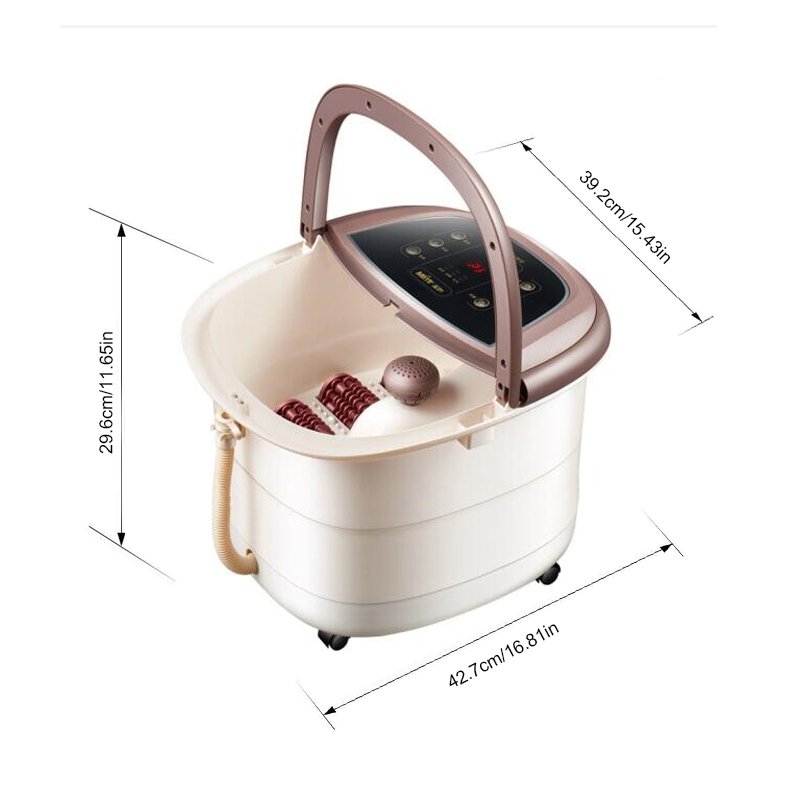 JD-618 Автоматический массажер для спа-ванны для ног с вращающимися массажными роликами